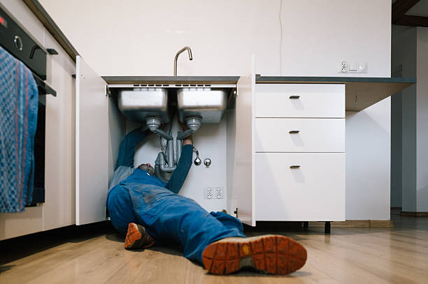 Professional Leak Detection technician working in Edmeston, NY